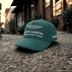 Aston Martin Formula One F1 Team Cognizant Hat Racing Cap Green OSFA